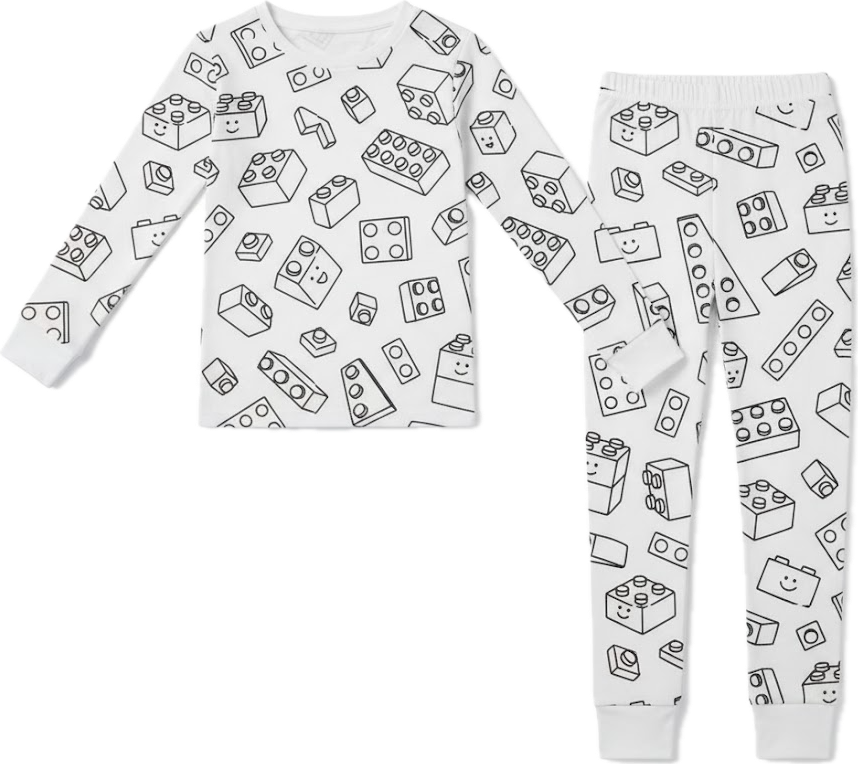 Colour Your Bricks - Pyjamas Set