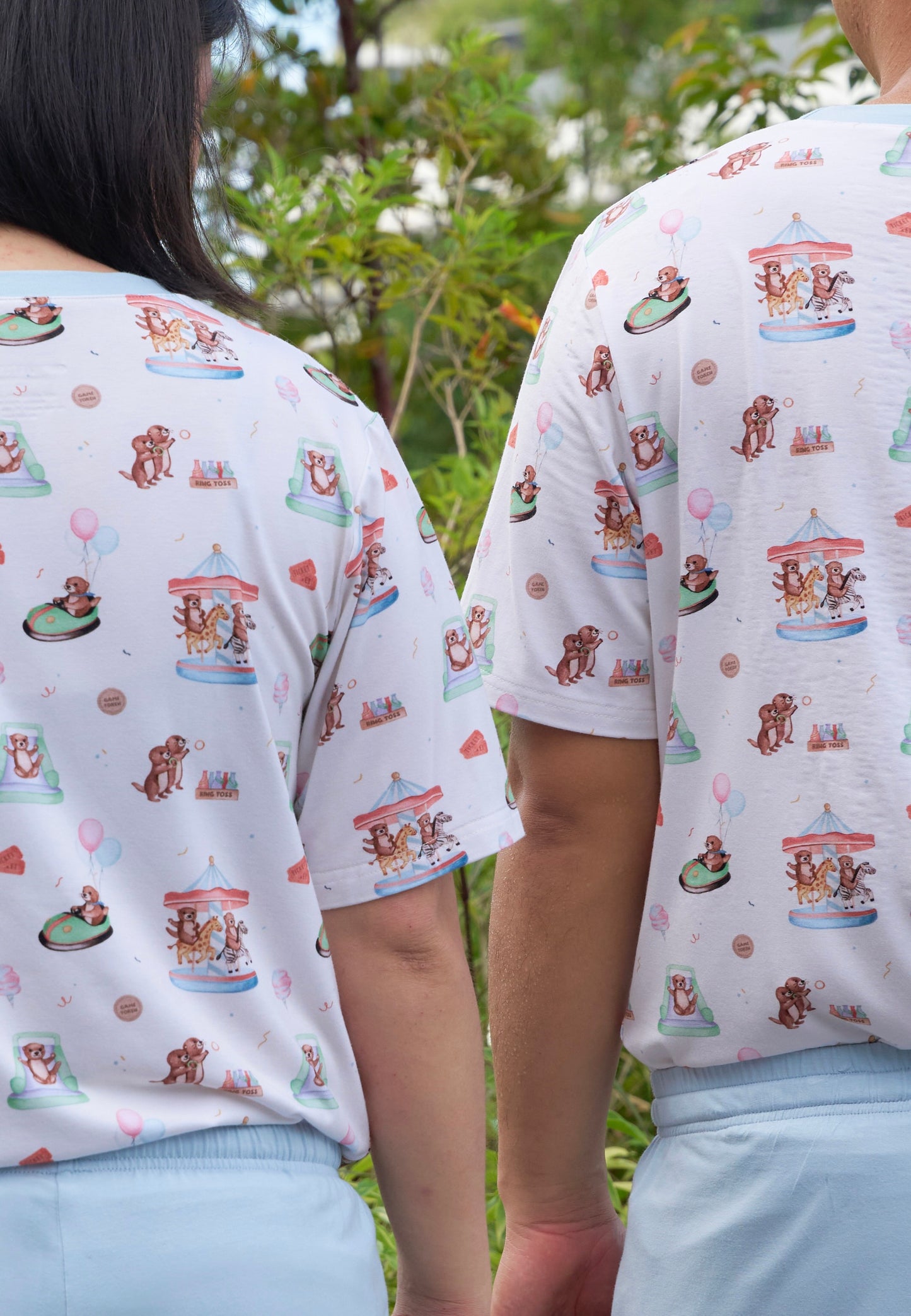 Otters in the Carnival - Adults Day Wear Set