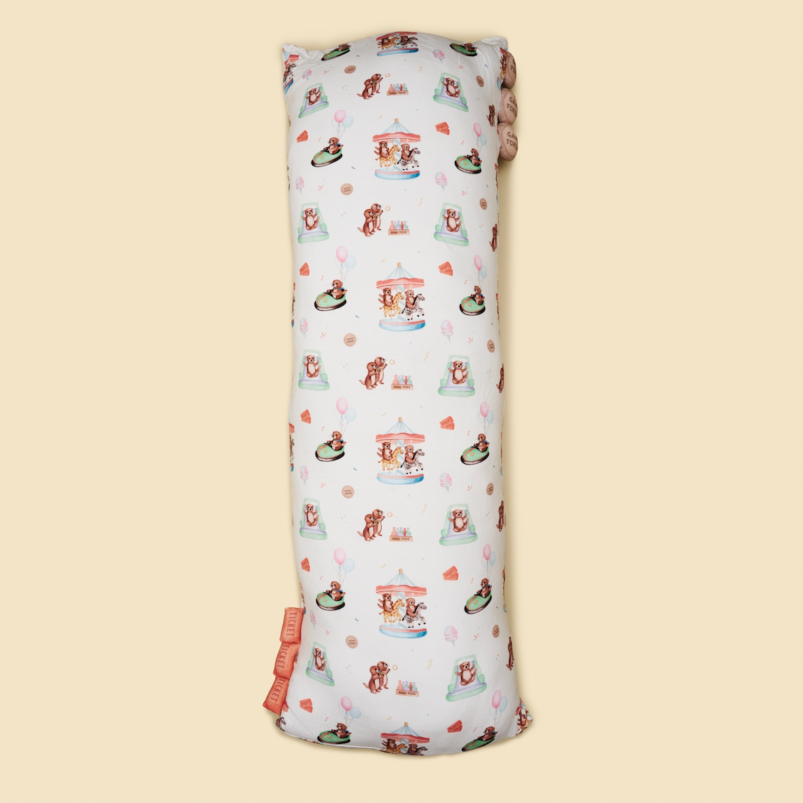 Otters in the Carnival - Cuddly Pillows