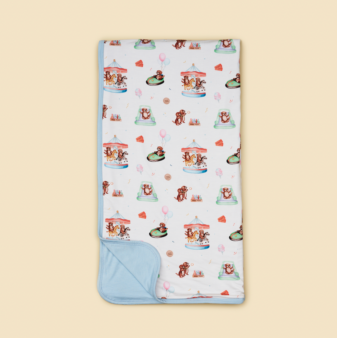 Otters in the Carnival - Blanket