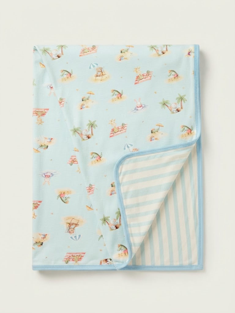 Animals by the Beach - Blanket