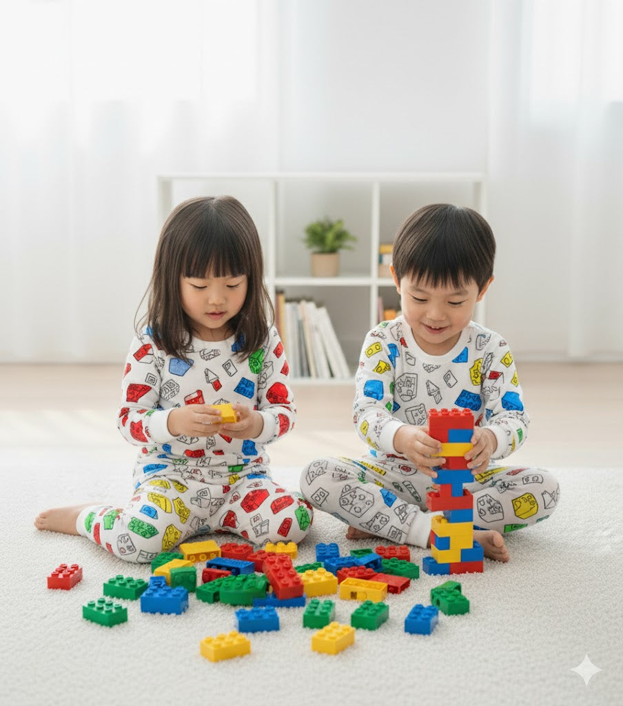 Colour Your Bricks - Pyjamas Set
