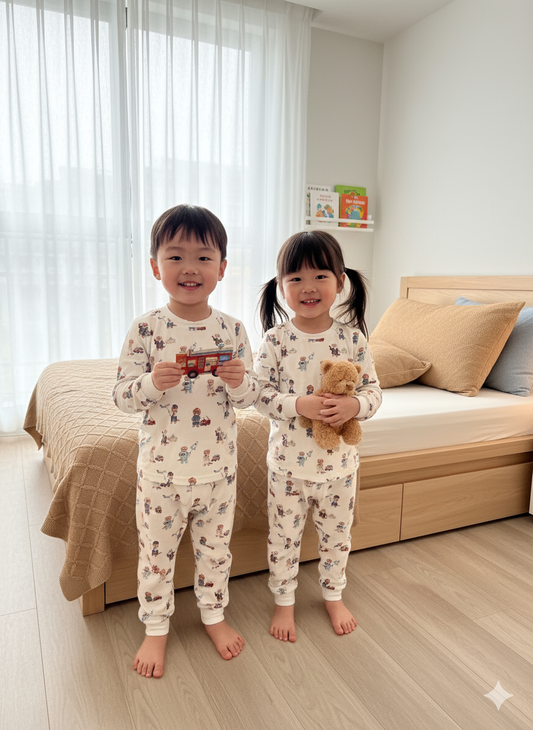 When i grow up Otters - 2pc Pyjamas Set