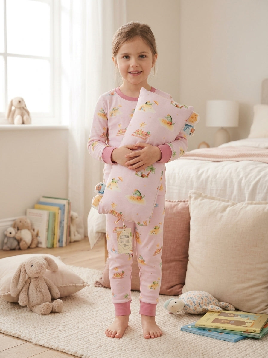 Animals by the Beach - 2pc Pyjamas Set